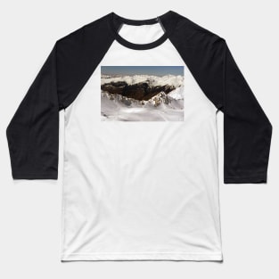 La Plagne Paradiski French Alps France Baseball T-Shirt